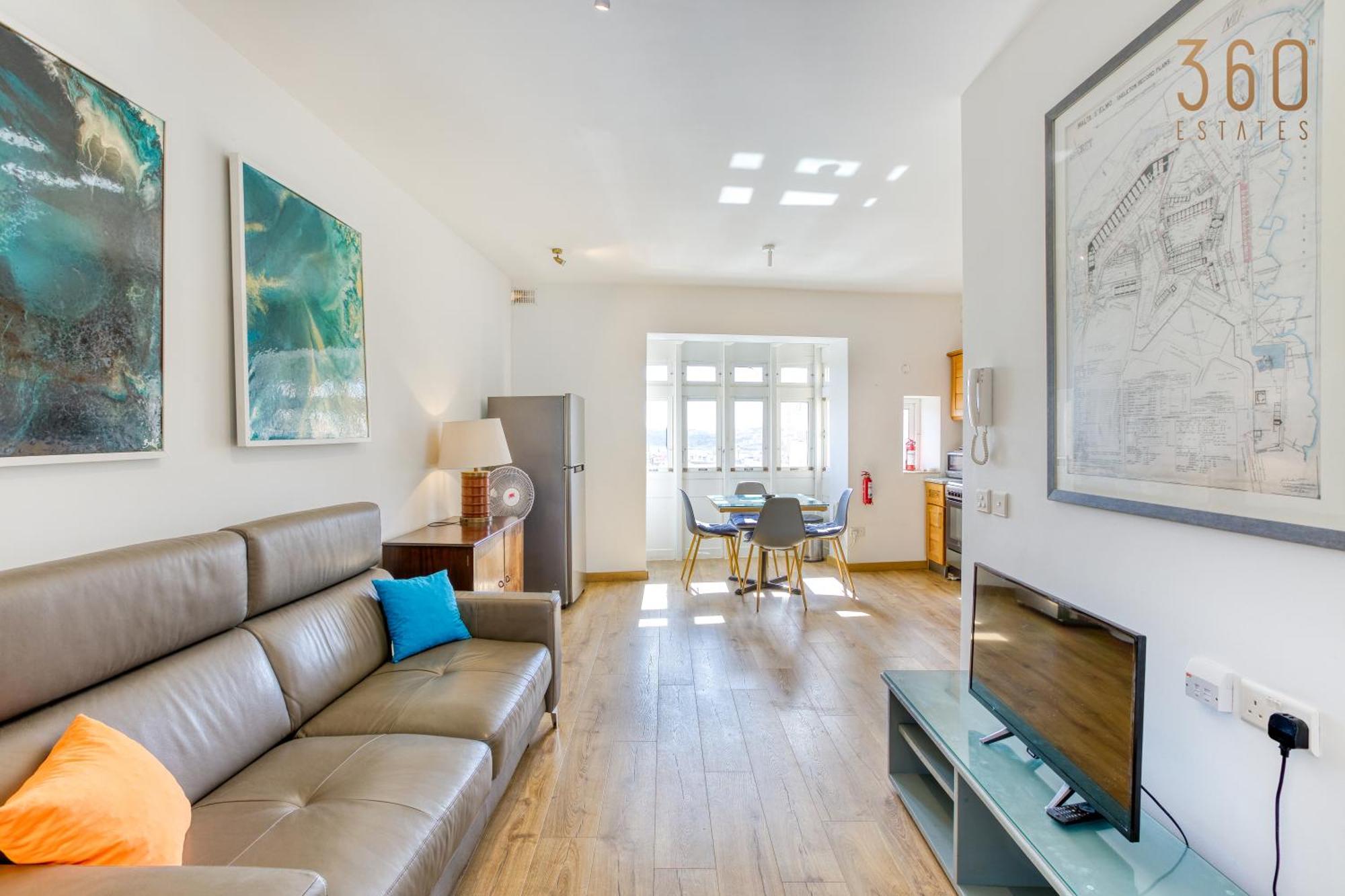 Charming Home With Sea Views & Maltese Balcony By 360 Estates فاليتا المظهر الخارجي الصورة